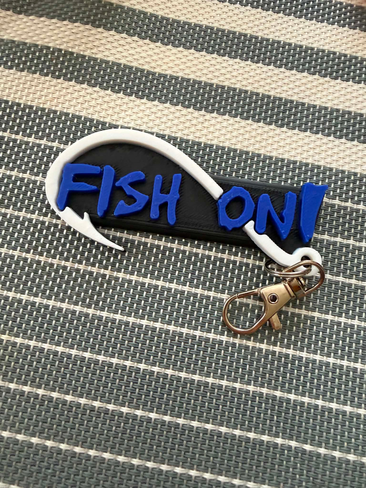 Fish On Keychain