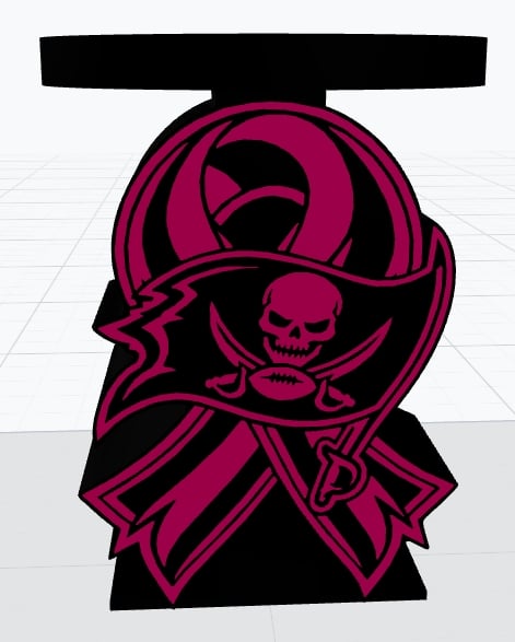 Buccaneers BCA Candle Holder