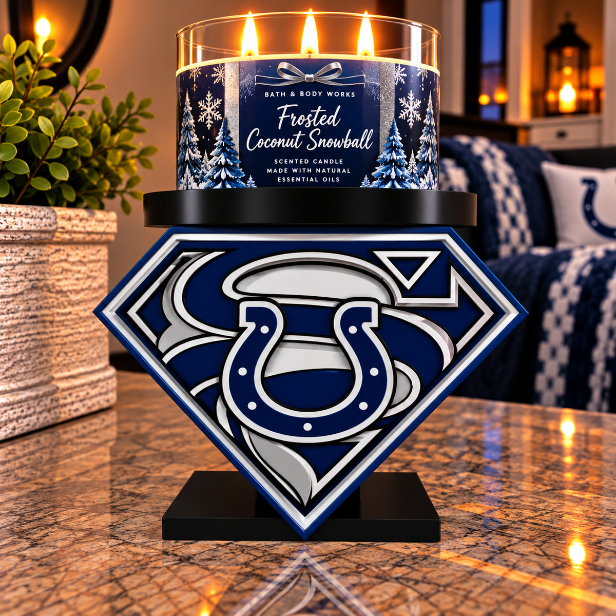 Colts Candle Holder