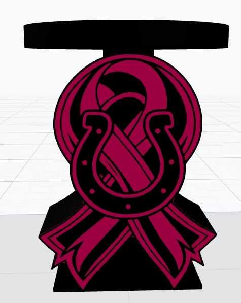 Colts BCA Candle Holder