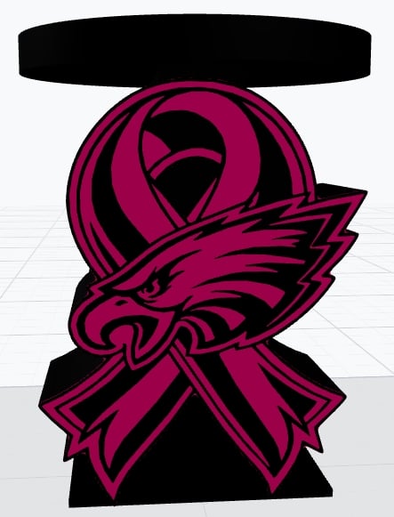 Eagles BCA Candle Holder