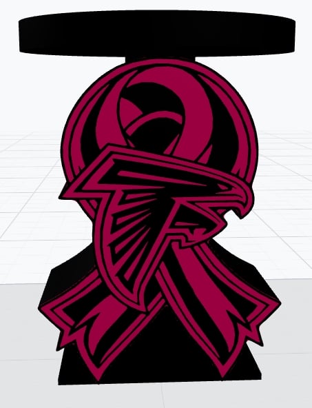 Falcons BCA Candle Holder