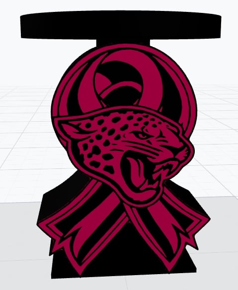Jaguars BCA Candle Holder