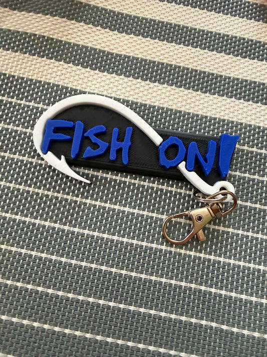 Fish On Keychain