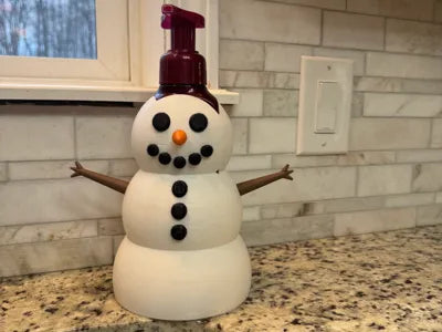Snowman Soap Holder