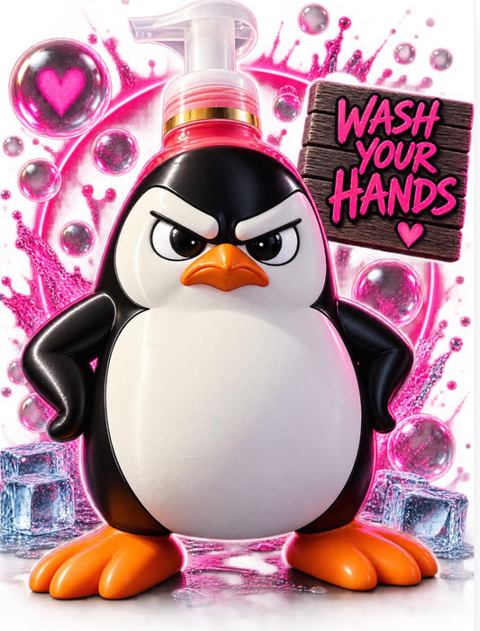 Angry Penguin Soap Holder