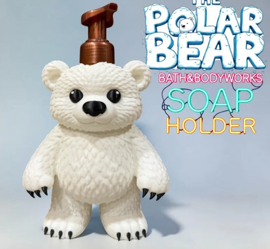 Polar Bear Soap Holder