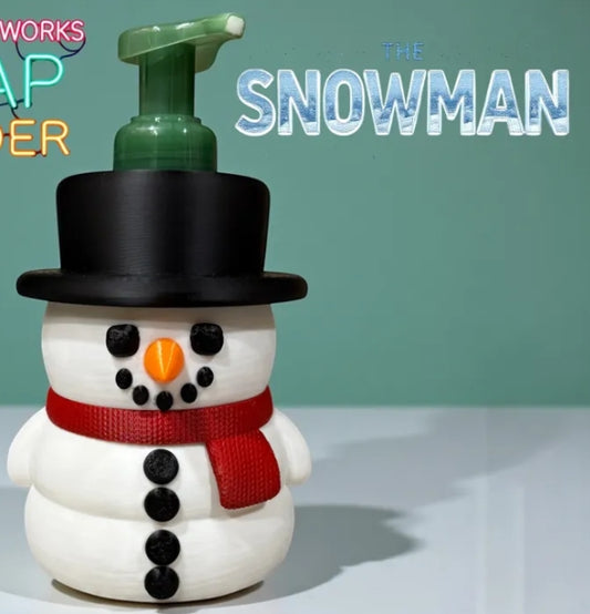 Snowman 2 Soap Holder