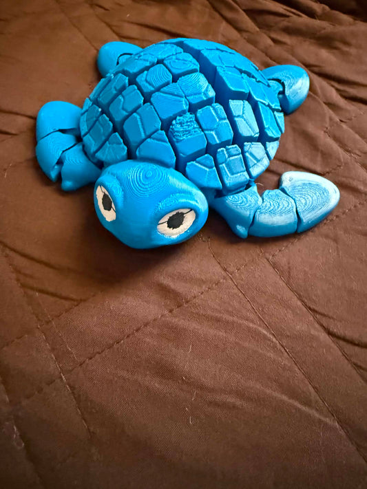 Moving Sea Turtle