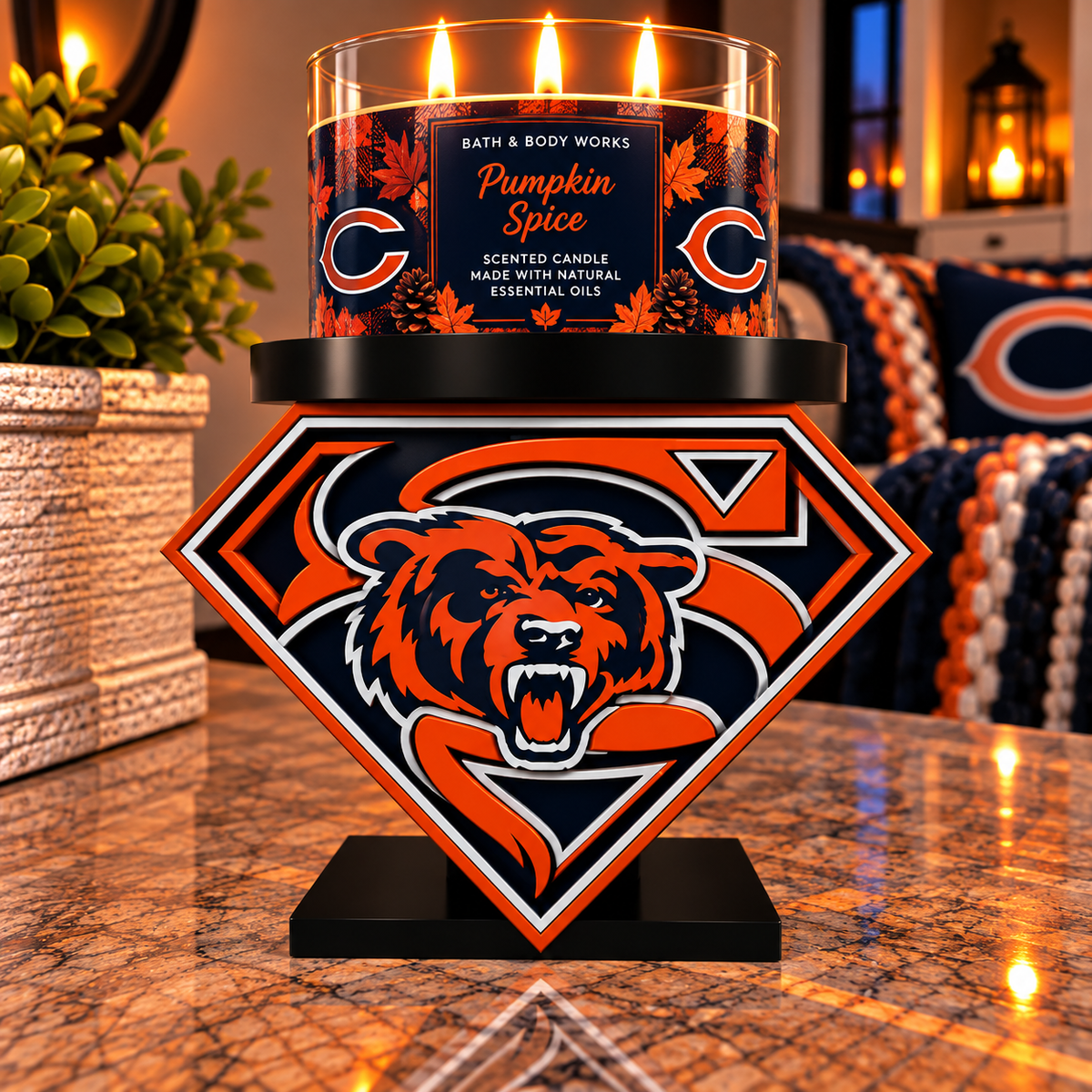 Bears Candle Holder