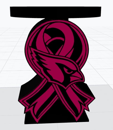 Cardinals BCA Candle Holder