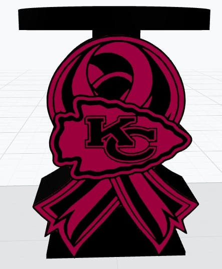 Chiefs BCA Candle Holder