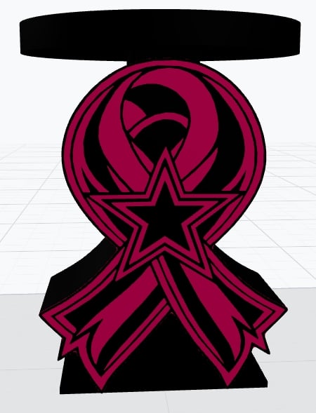 Cowboys BCA Candle Holder