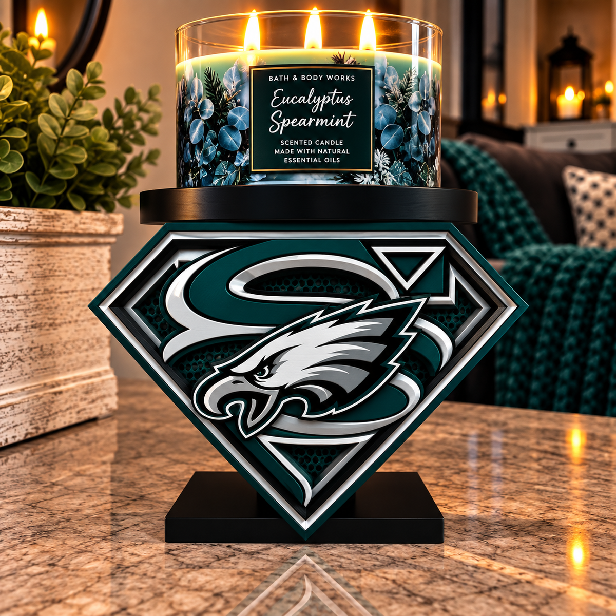 Eagles Candle Holder