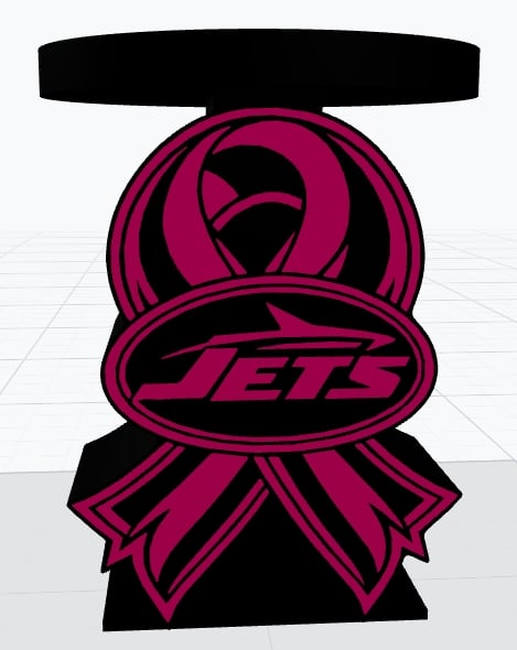 Jets BCA Candle Holder