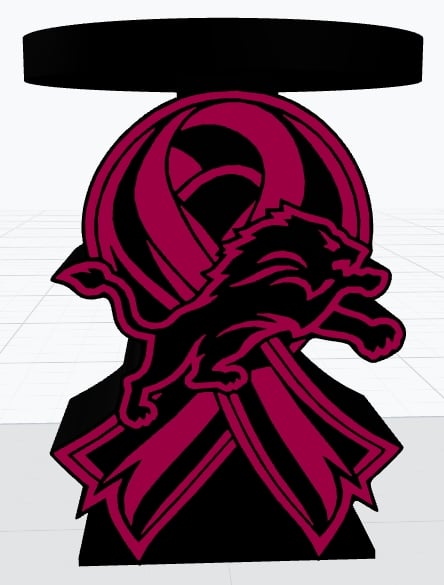 Lions BCA Candle Holder