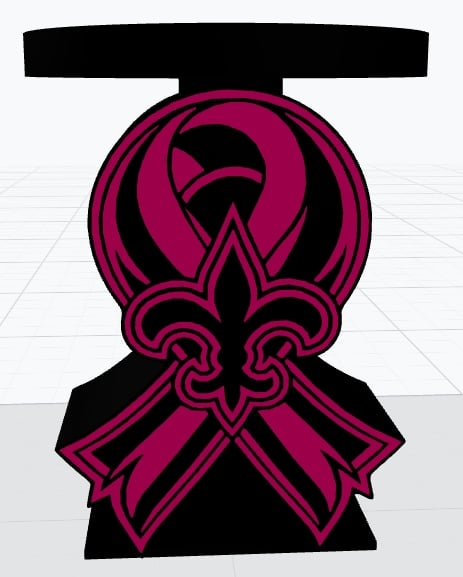 Saints BCA Candle Holder