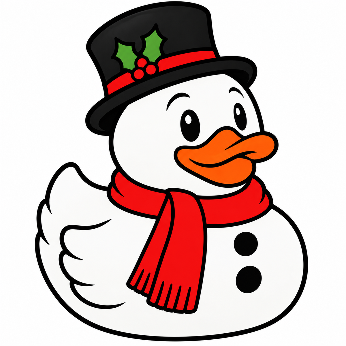 Snowman Duck