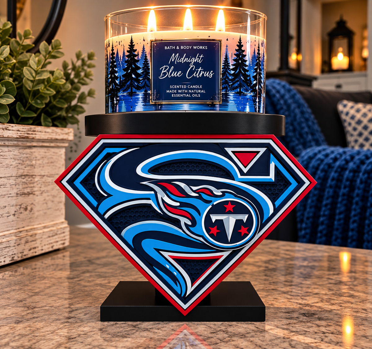 Titans Candle Holder